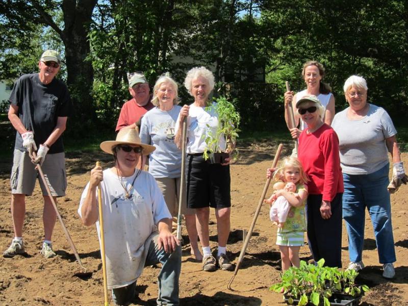 Help needed in the Community Garden Boothbay Register
